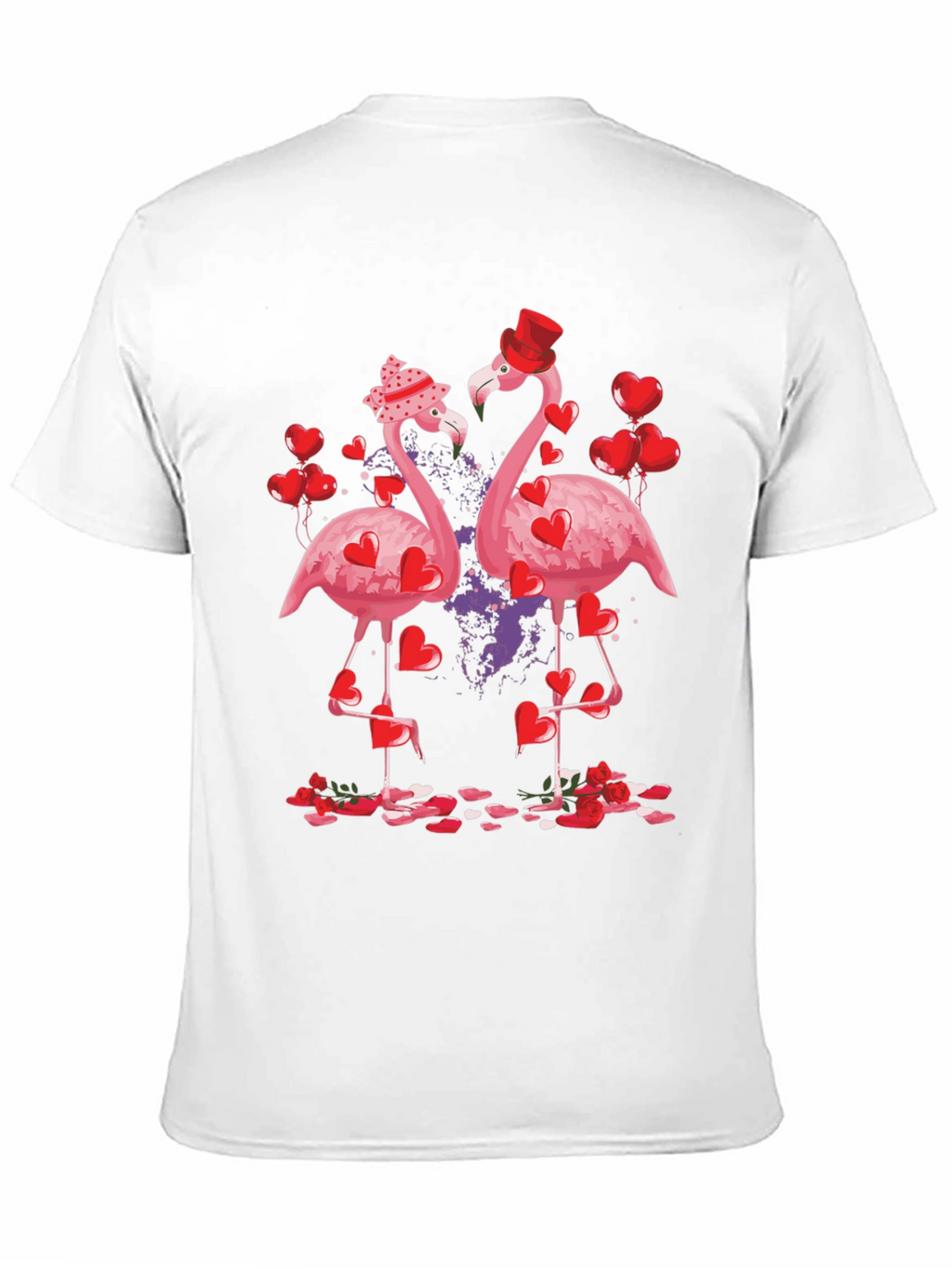 Flamingo Valentines Day T-Shirt