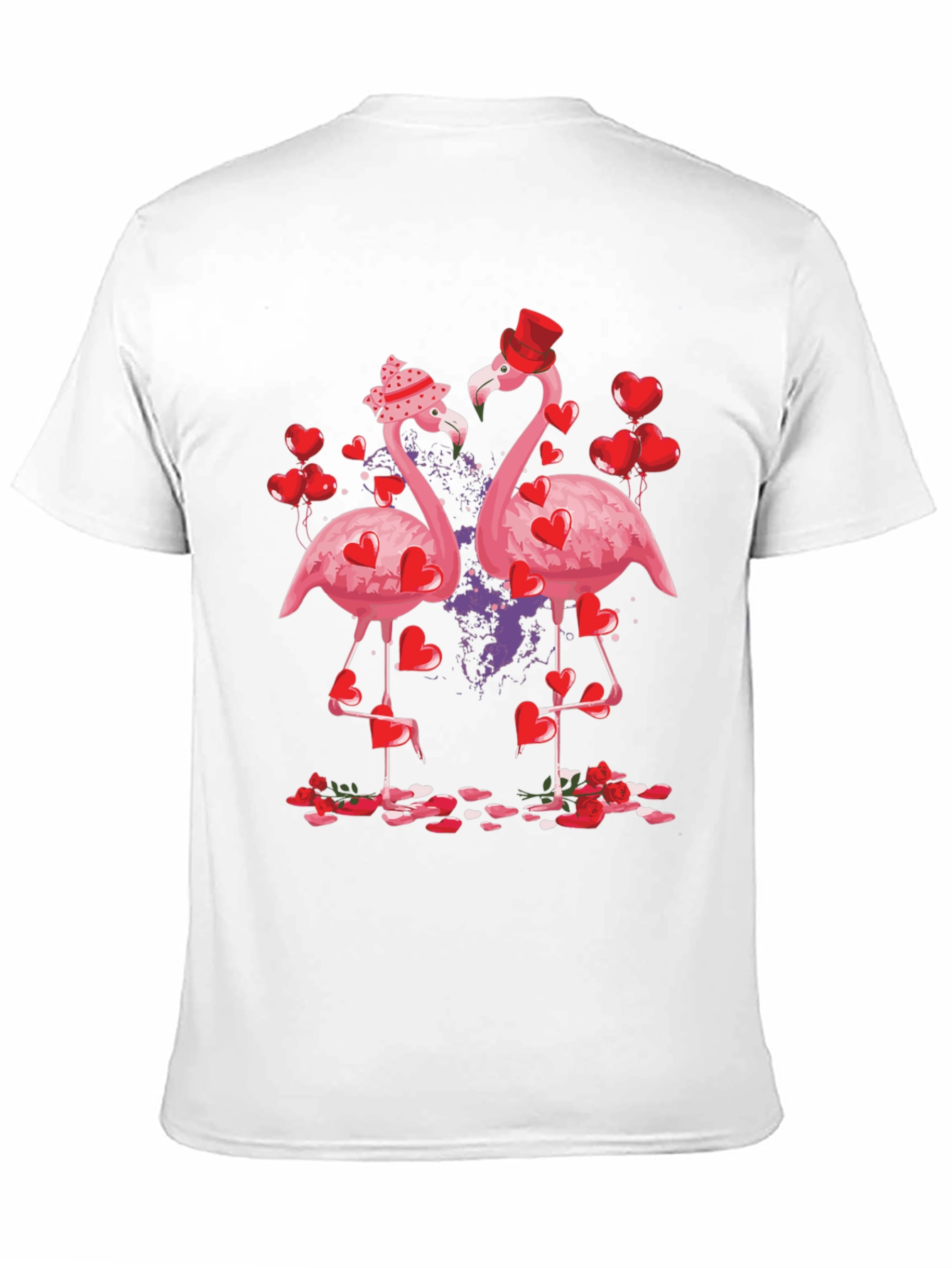 Flamingo Valentines Day T-Shirt