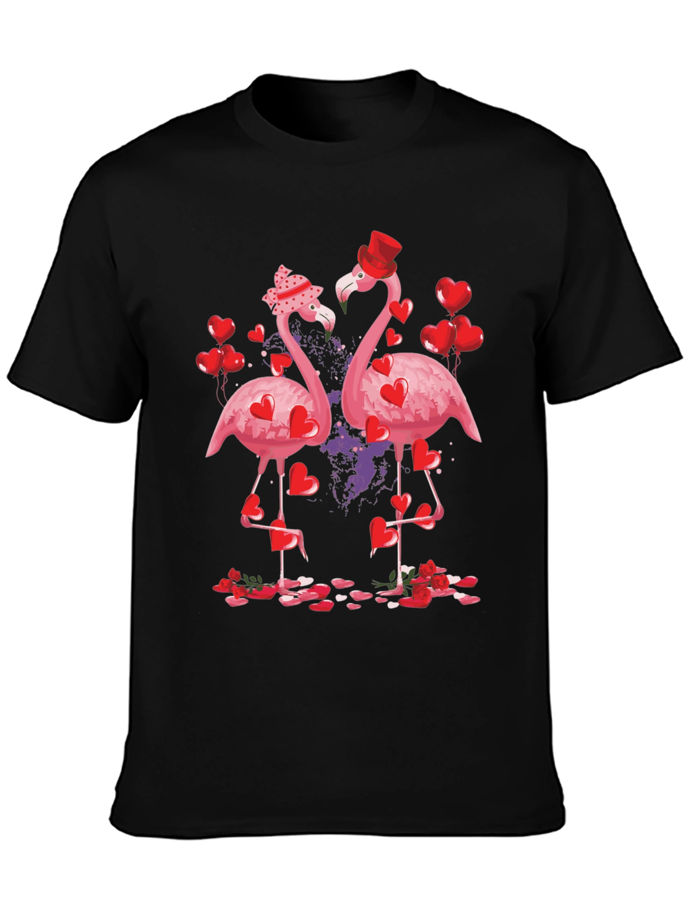 Flamingo Valentines Day T-Shirt