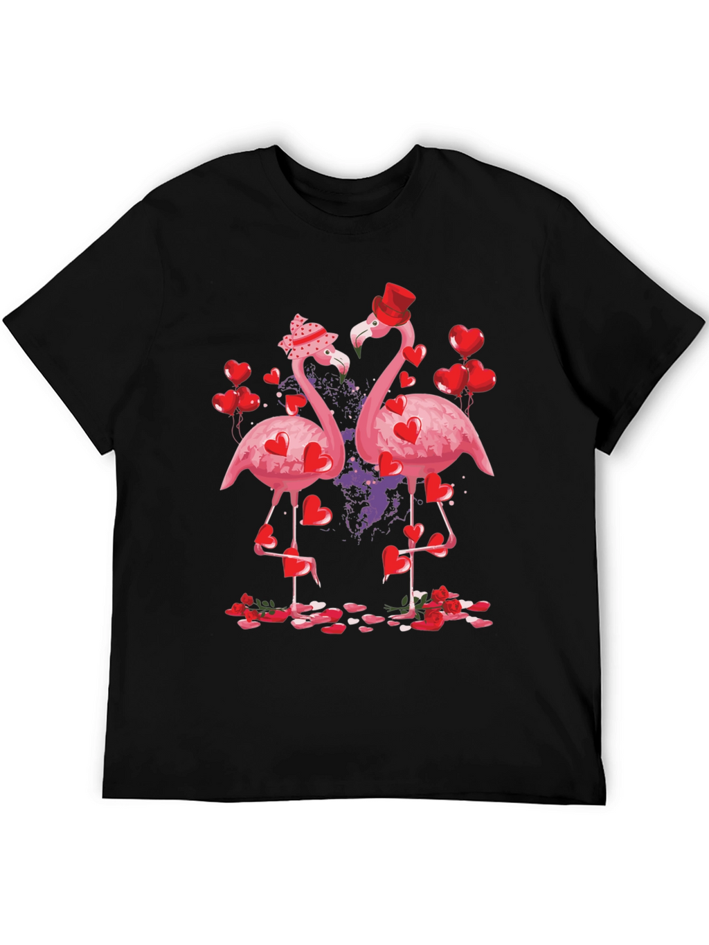 Flamingo Valentines Day T-Shirt