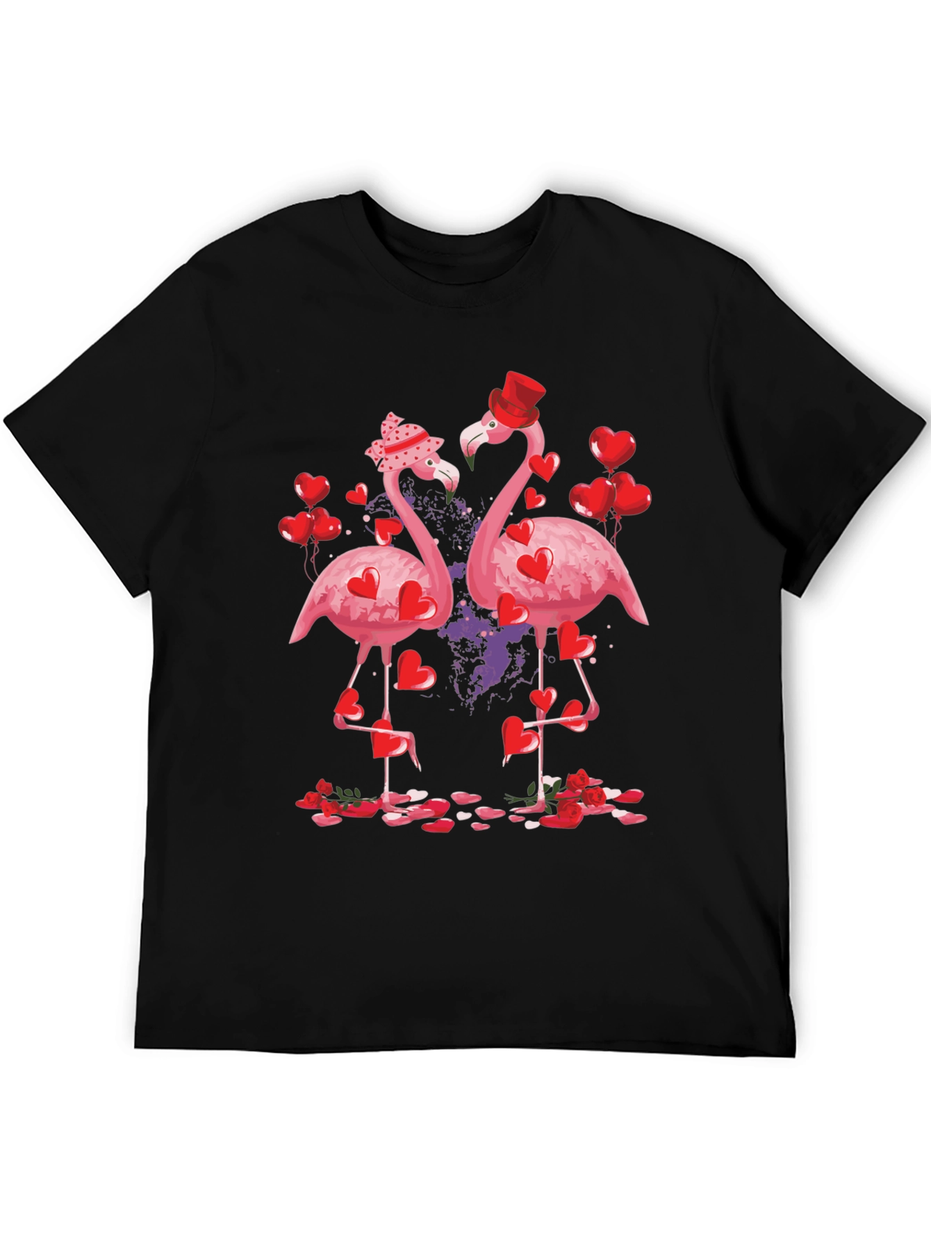 Flamingo Valentines Day T-Shirt