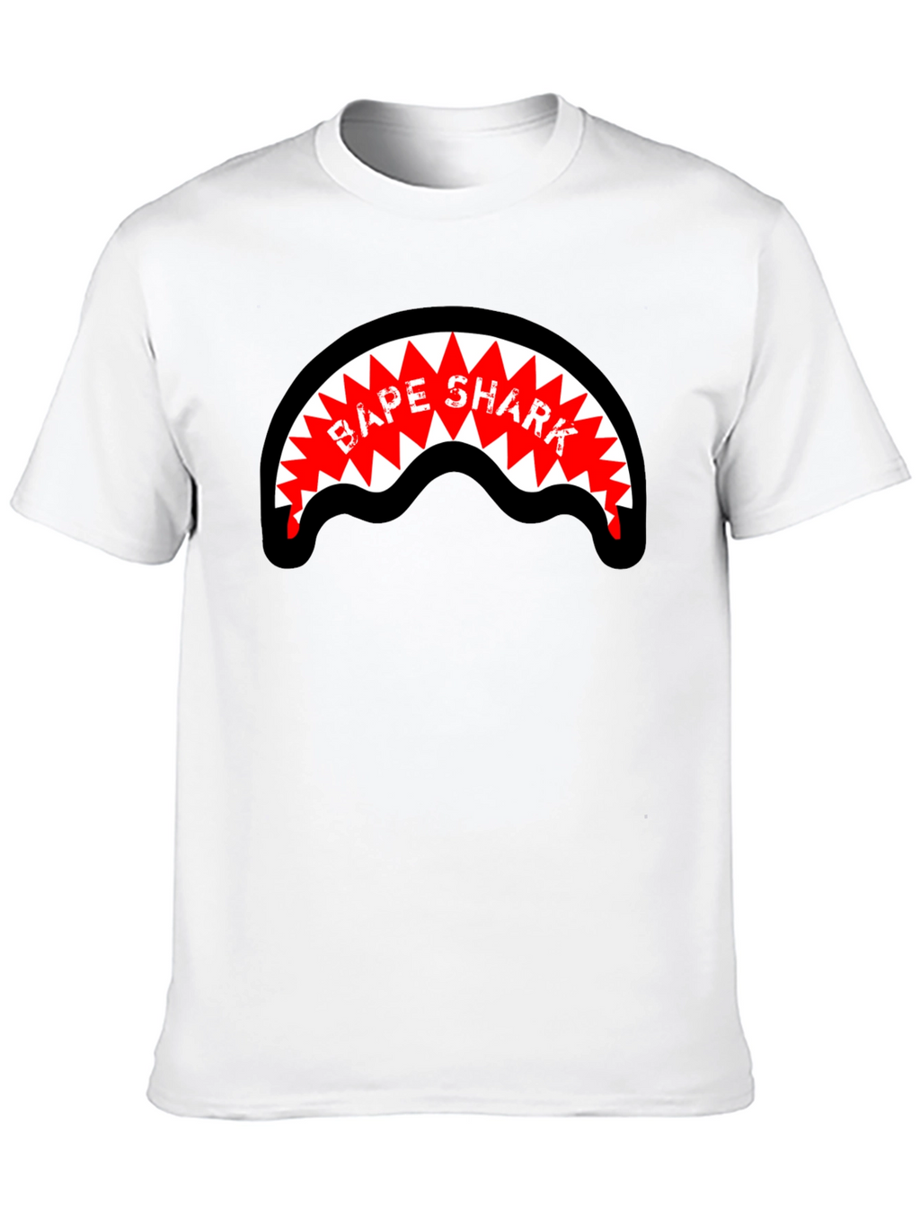 BAPE Shark Graphic Black Tee