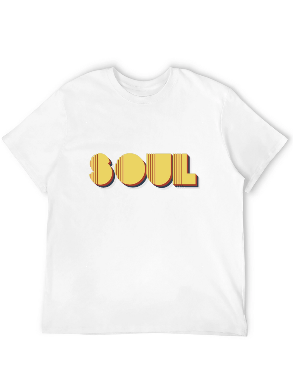 Retro Soul Graphic Black T-Shirt