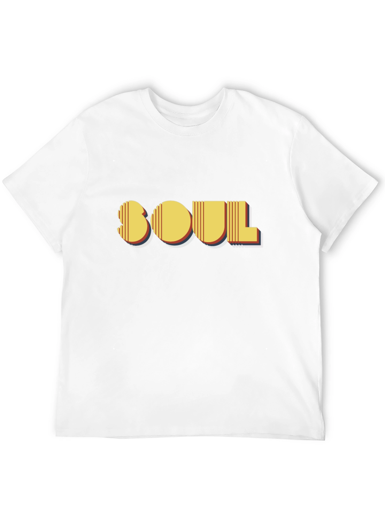 Retro Soul Graphic Black T-Shirt