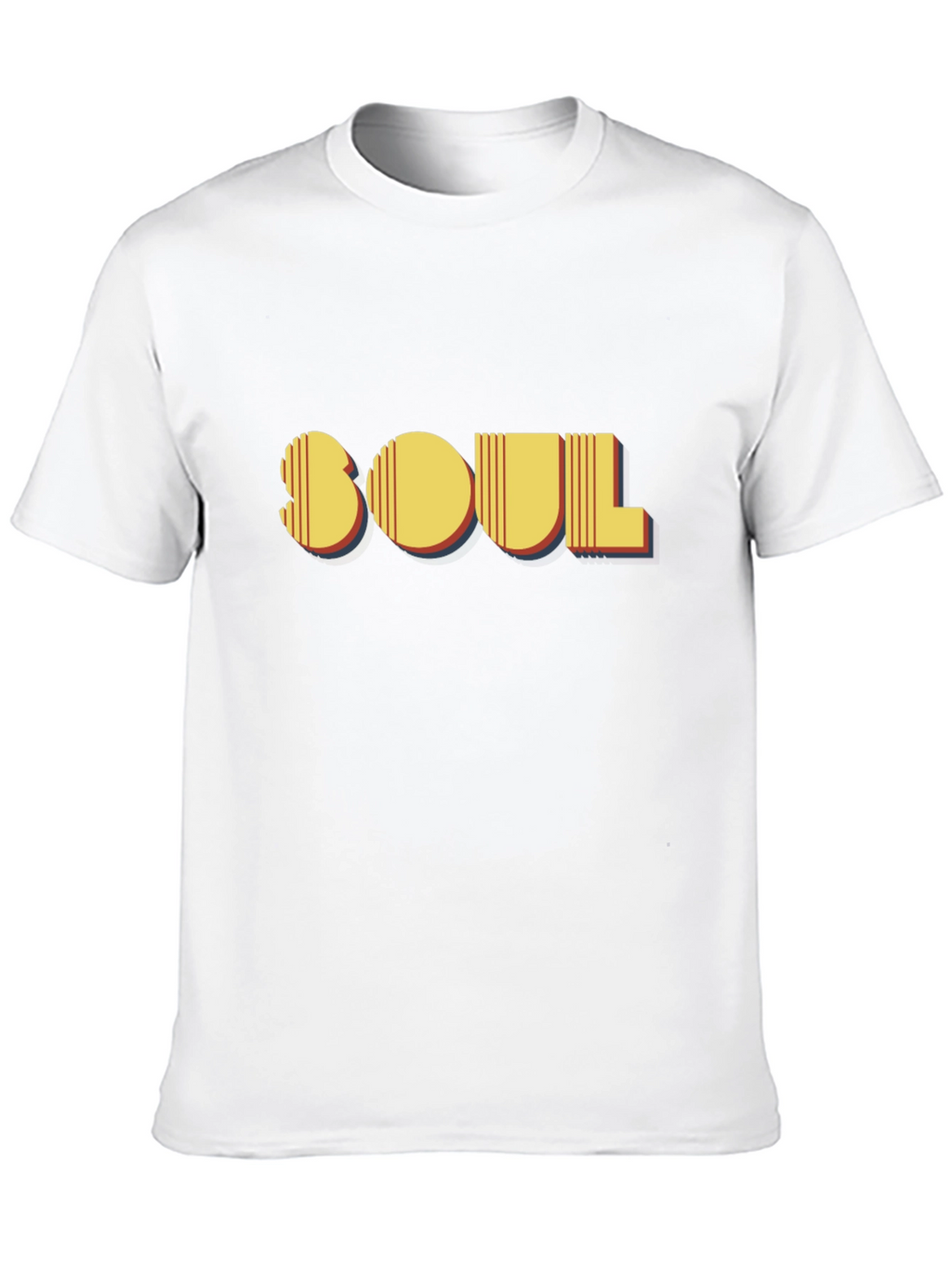 Retro Soul Graphic Black T-Shirt