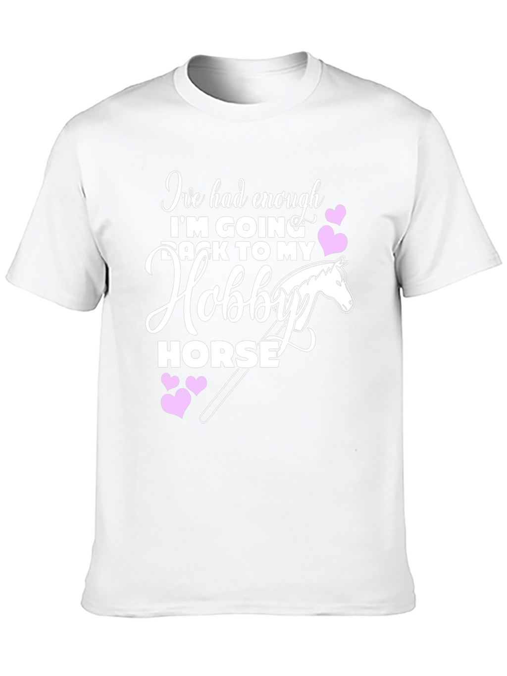 Hobby Horse T-Shirt - Adult Humor Tee