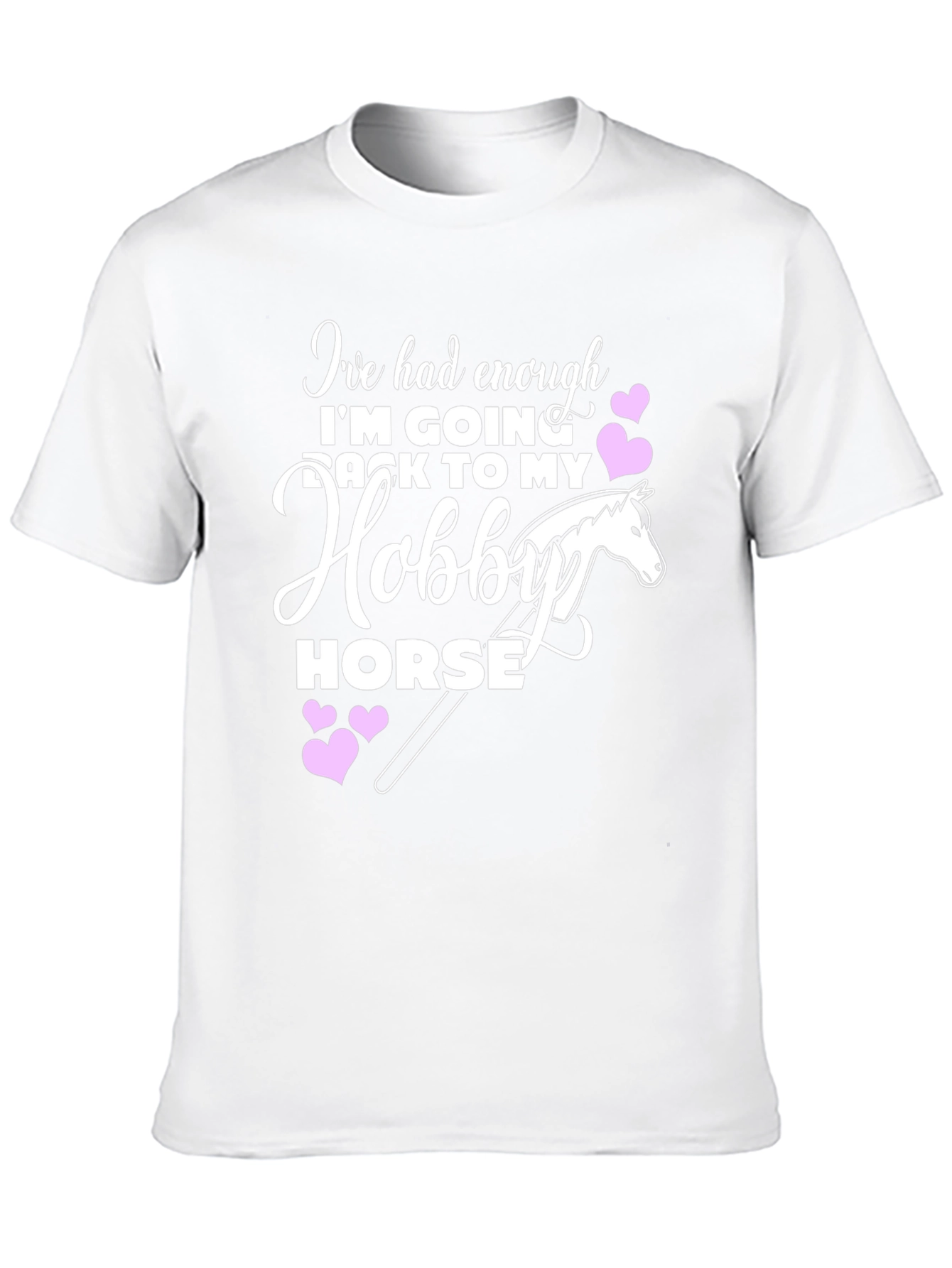 Hobby Horse T-Shirt - Adult Humor Tee