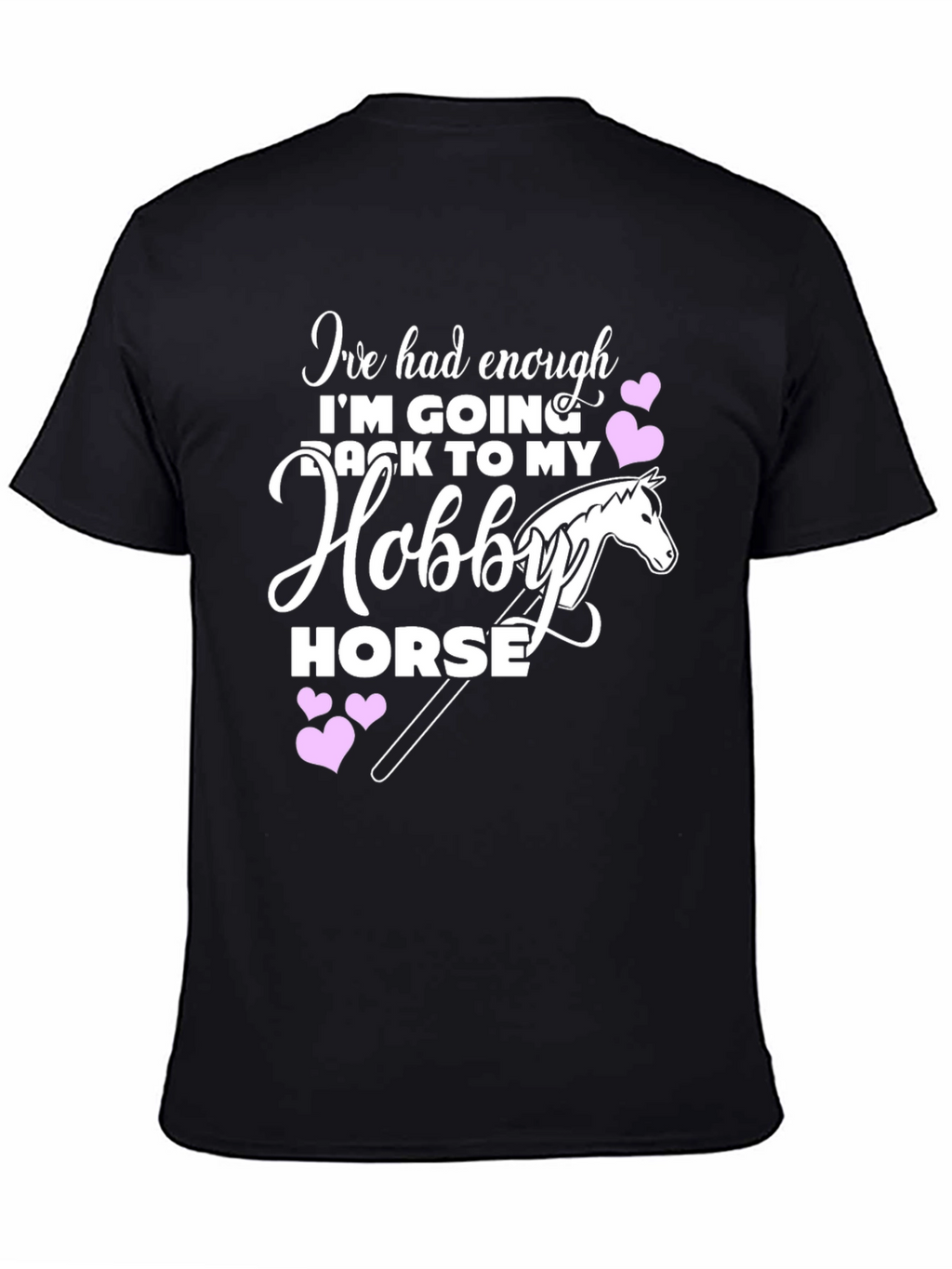 Hobby Horse T-Shirt - Adult Humor Tee