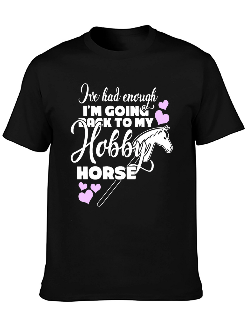 Hobby Horse T-Shirt - Adult Humor Tee