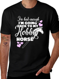 Hobby Horse T-Shirt - Adult Humor Tee