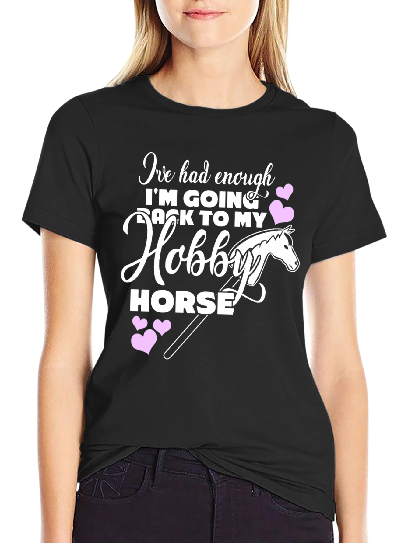 Hobby Horse T-Shirt - Adult Humor Tee
