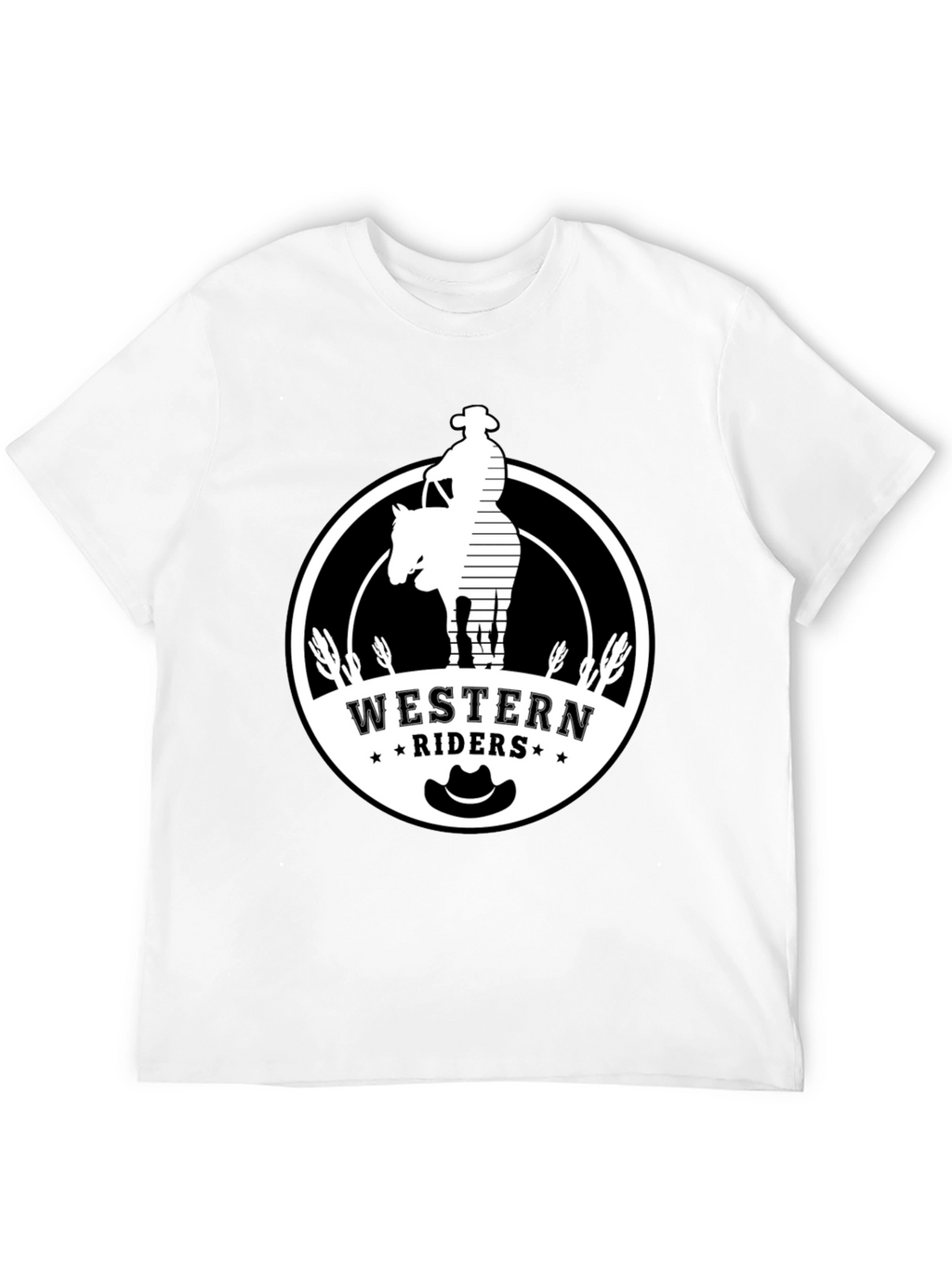 Western Riders Graphic T-Shirt - Cowboy Style