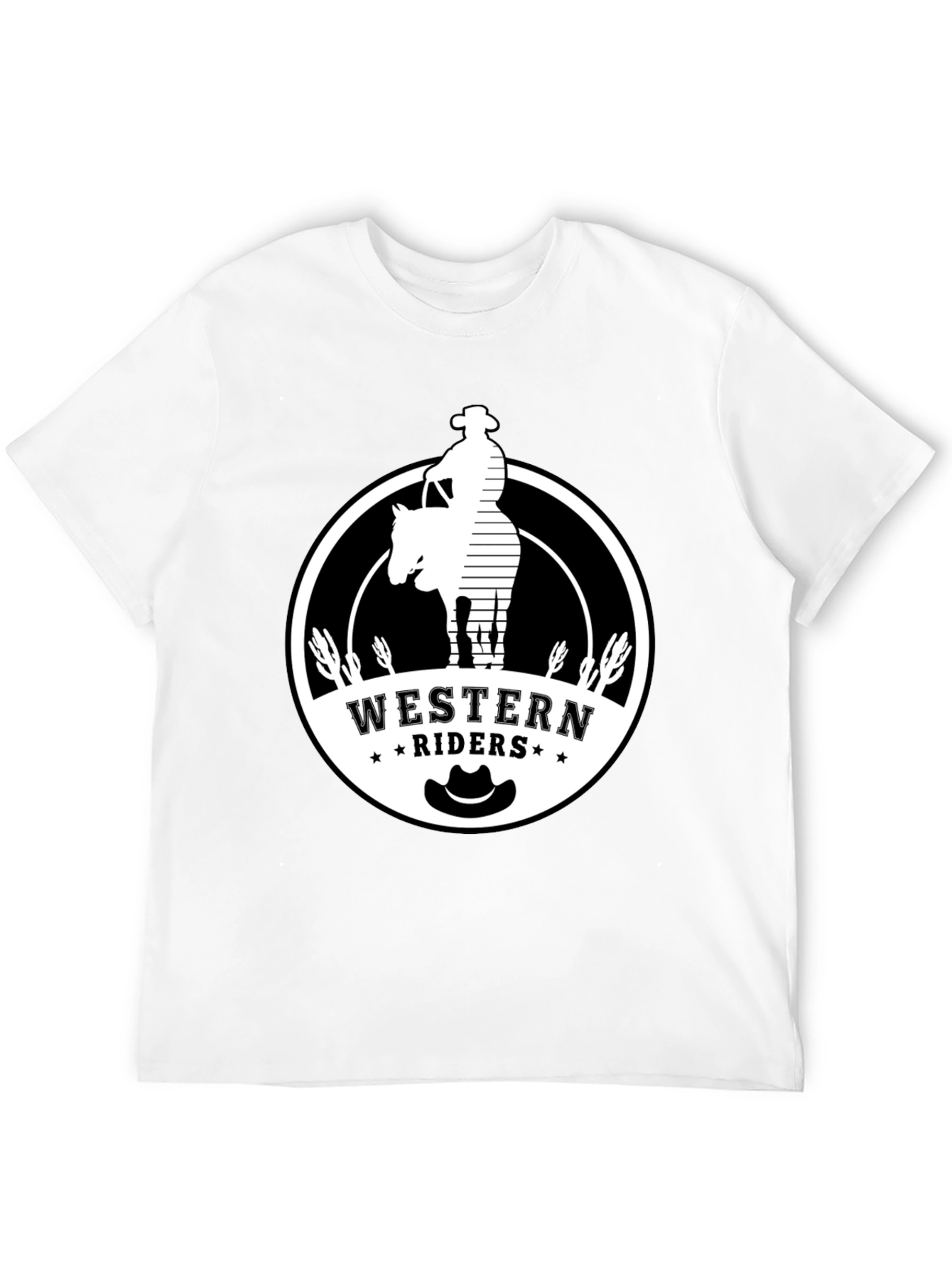 Western Riders Graphic T-Shirt - Cowboy Style