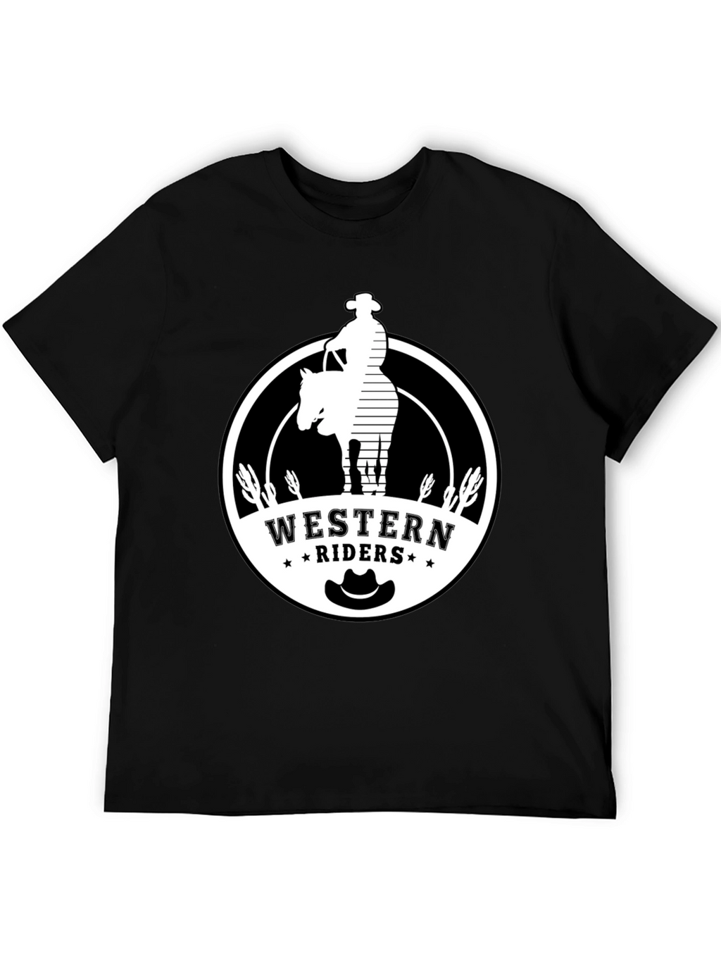 Western Riders Graphic T-Shirt - Cowboy Style