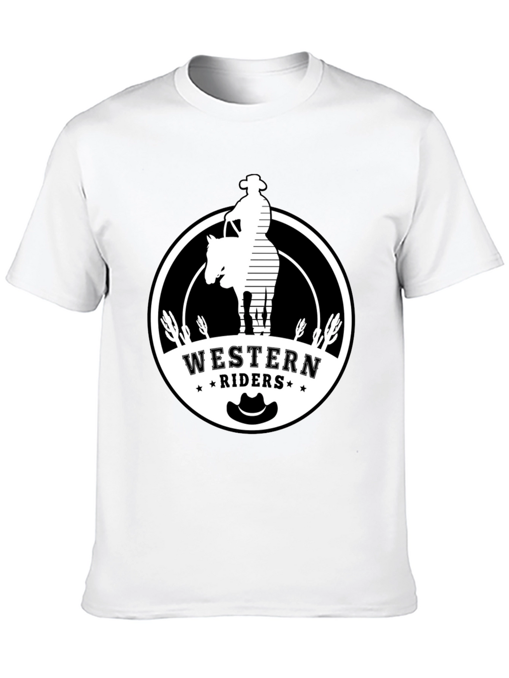 Western Riders Graphic T-Shirt - Cowboy Style