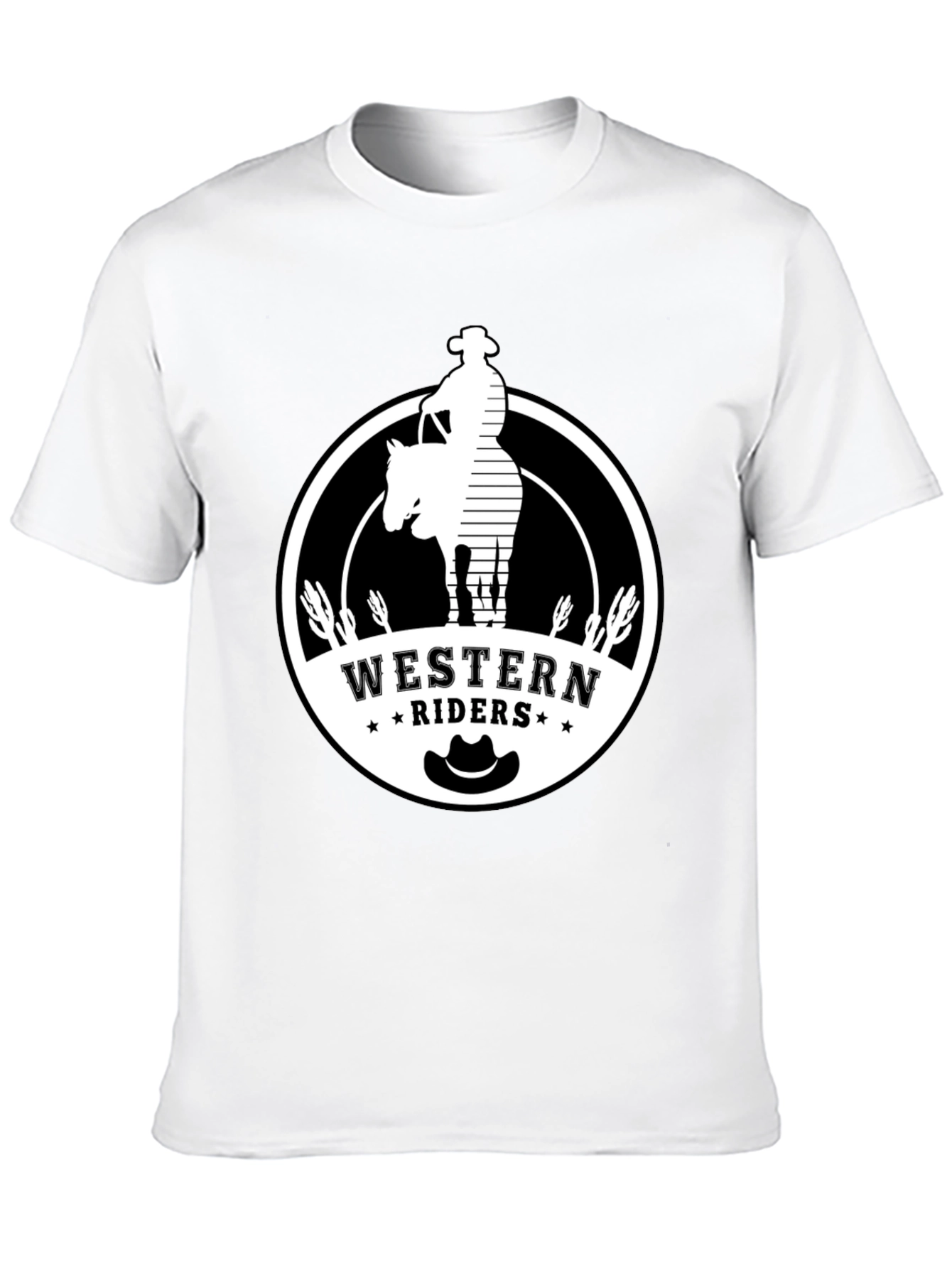 Western Riders Graphic T-Shirt - Cowboy Style