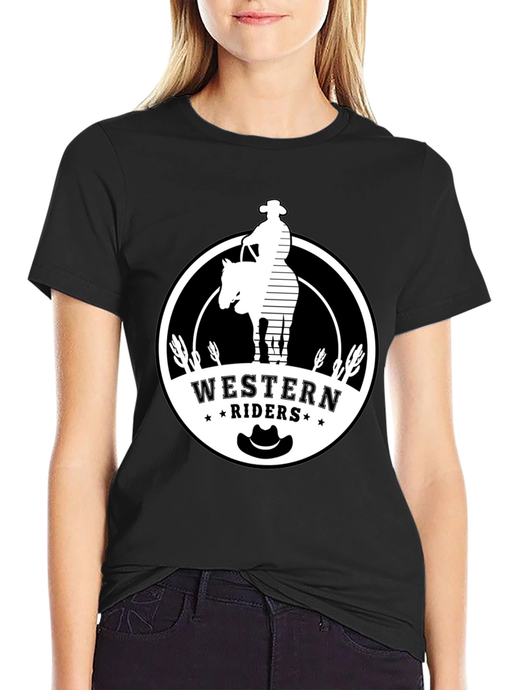 Western Riders Graphic T-Shirt - Cowboy Style