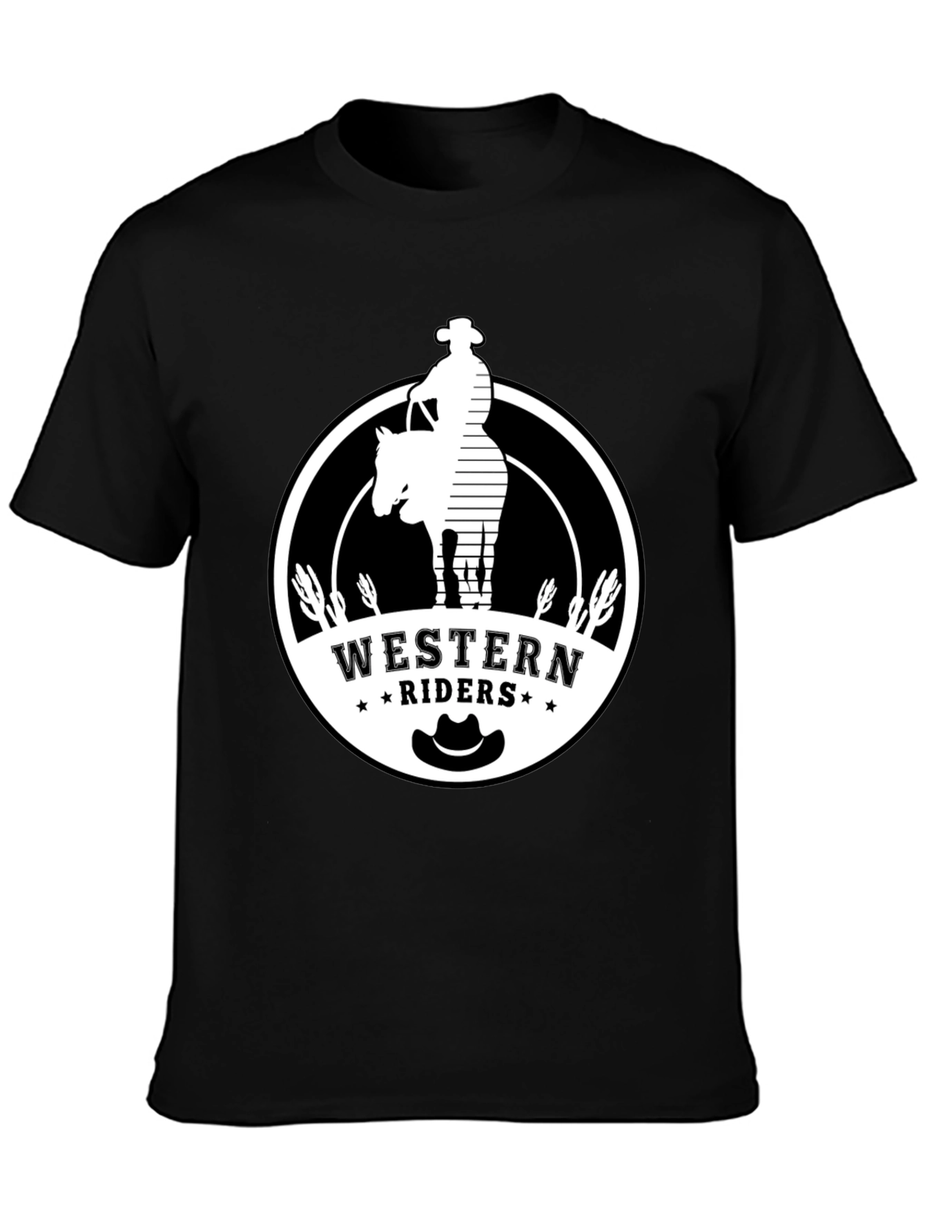 Western Riders Graphic T-Shirt - Cowboy Style