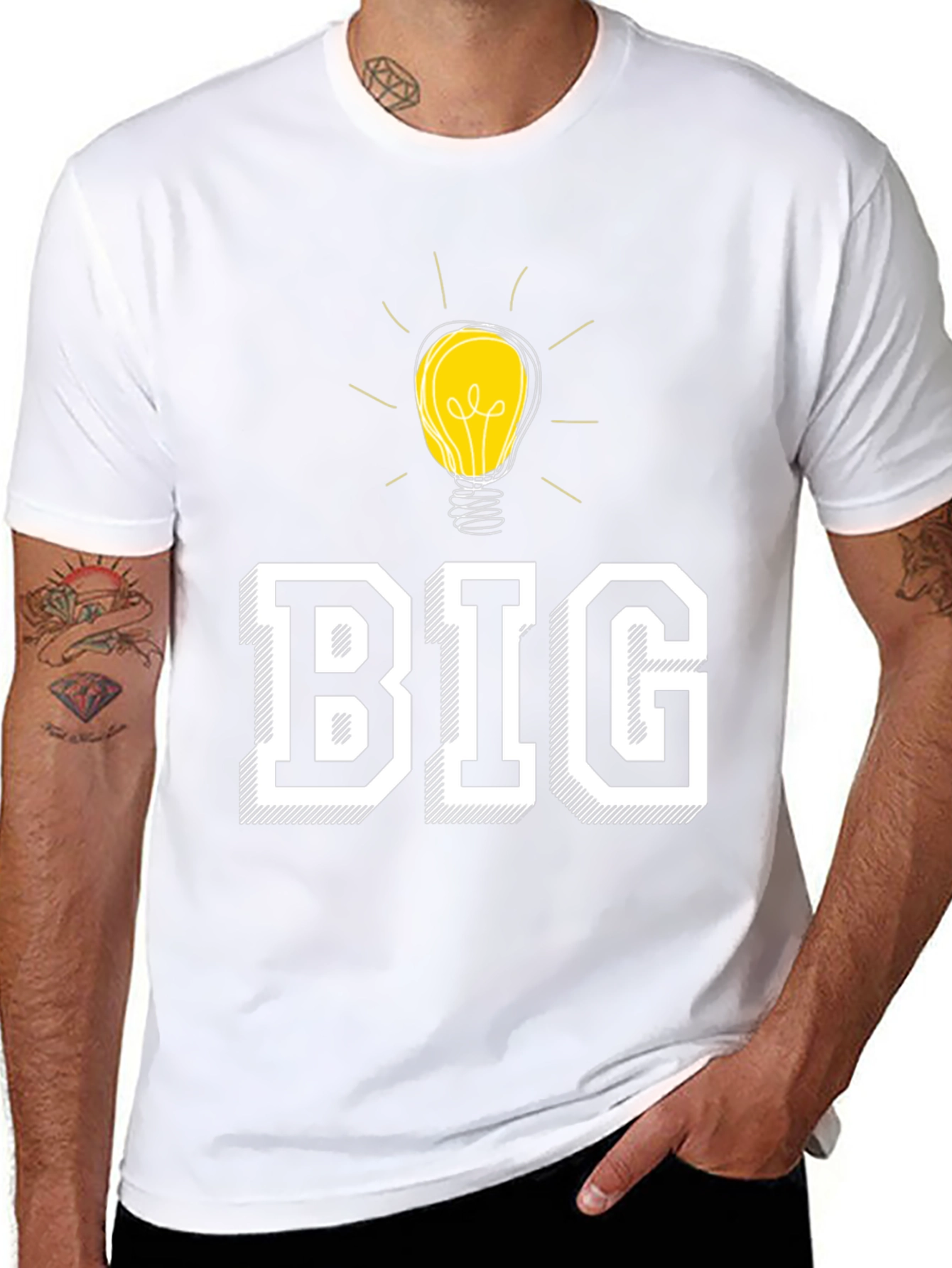 Big Idea Black T-Shirt