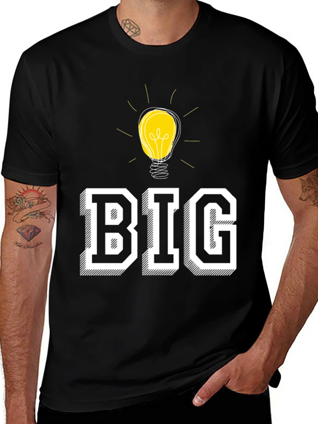 Big Idea Black T-Shirt