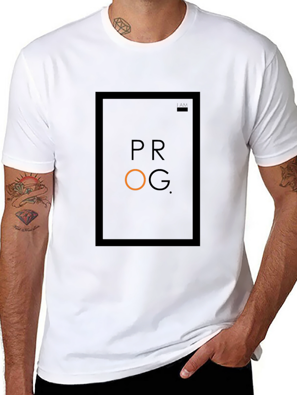 PROG Graphic Print T-Shirt - Modern Style