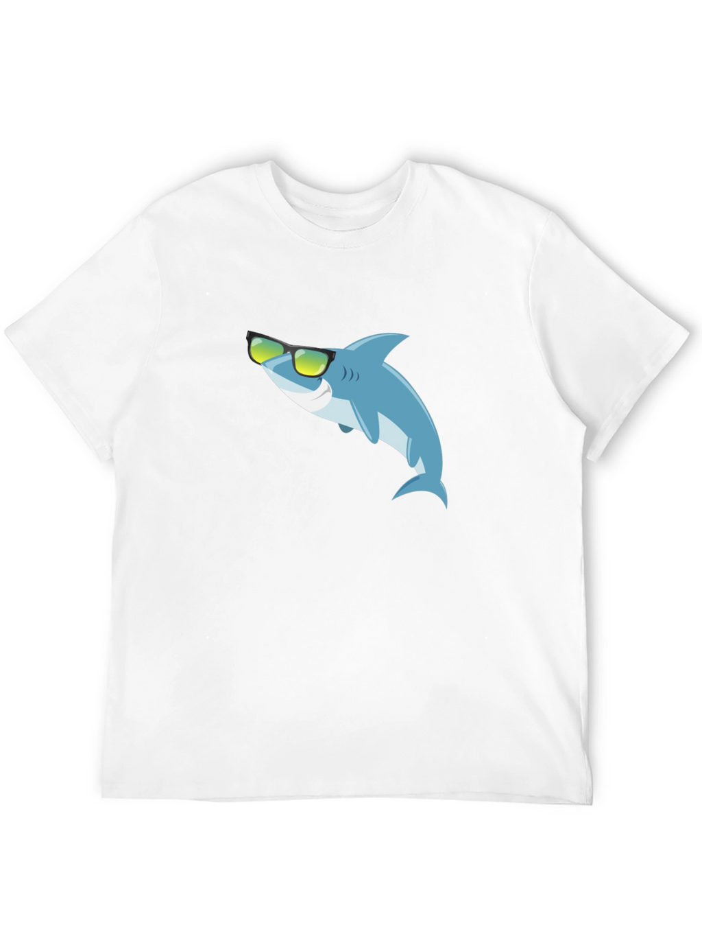 Cool Shark Graphic Black T-Shirt