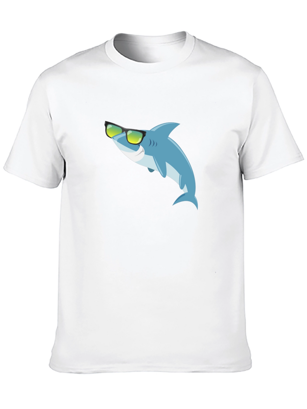 Cool Shark Graphic Black T-Shirt