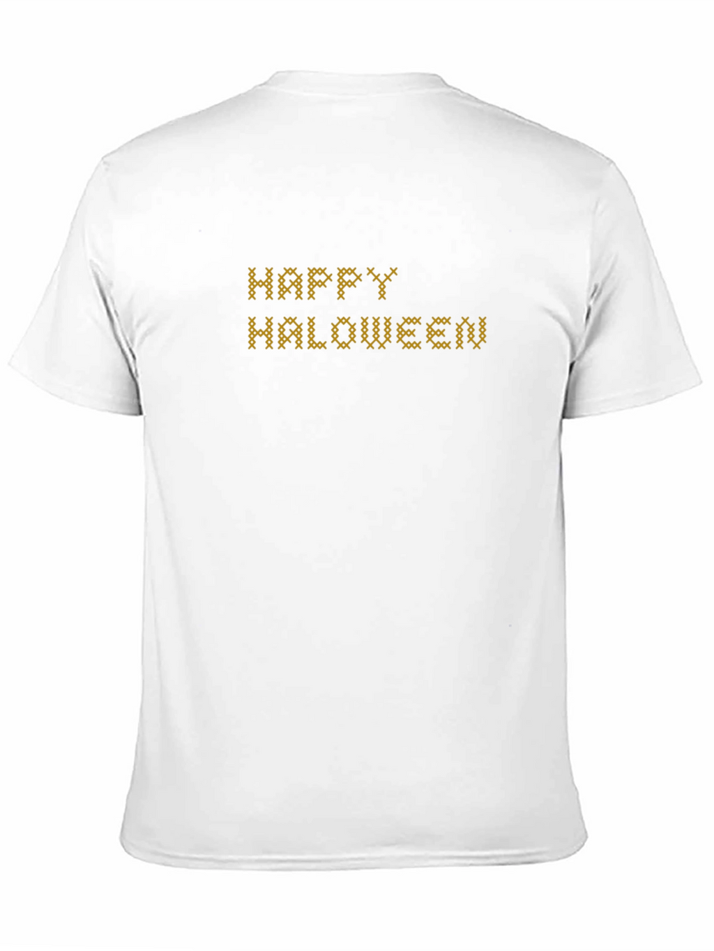 Happy Haloween Cross Stitch T-Shirt