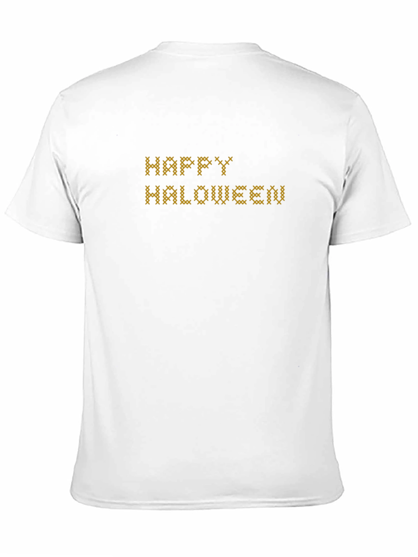 Happy Haloween Cross Stitch T-Shirt