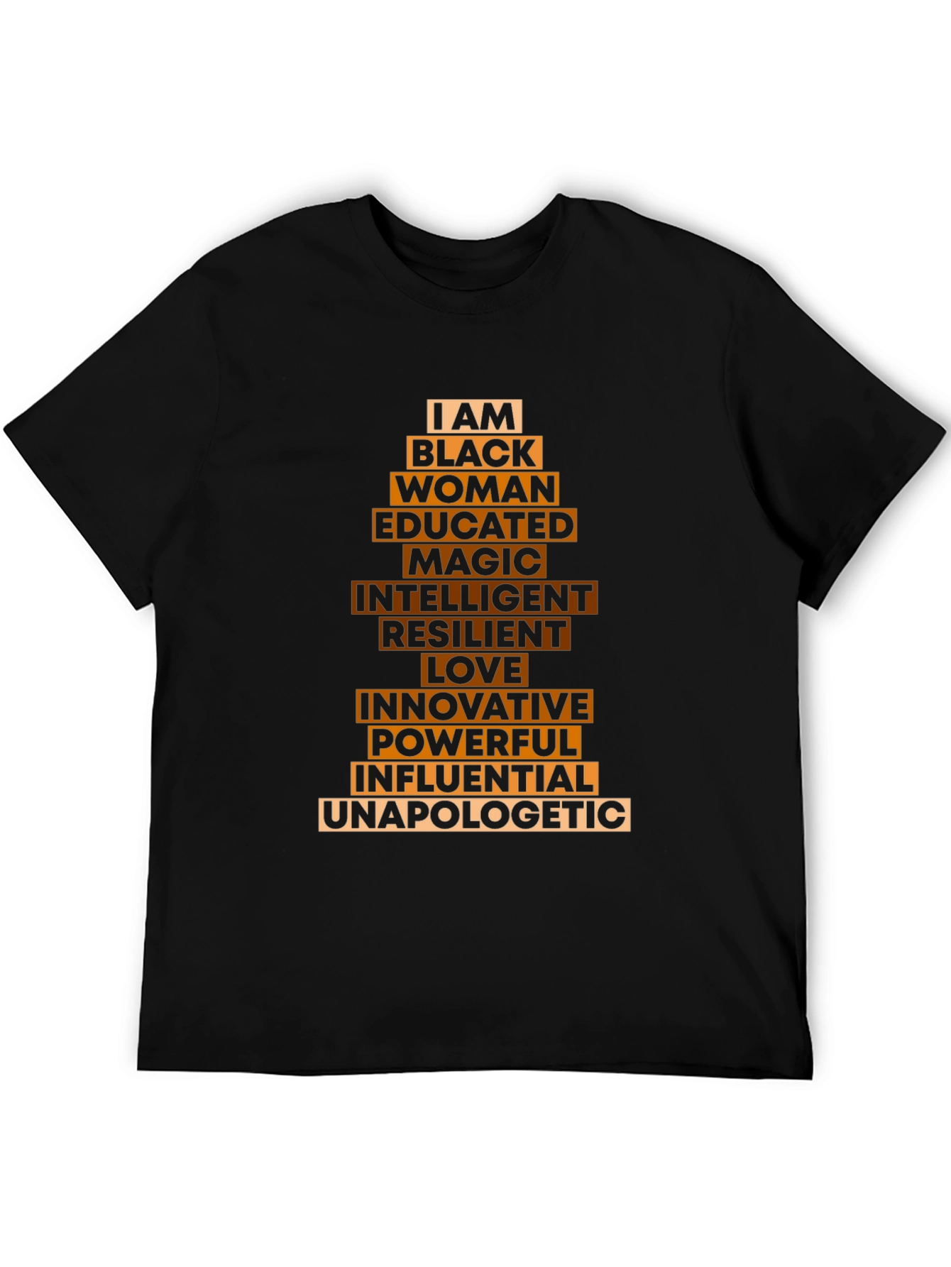 Black Woman Graphic T-Shirt - Empowering Statement Tee