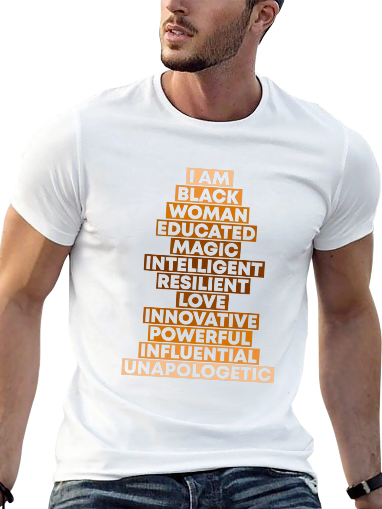 Black Woman Graphic T-Shirt - Empowering Statement Tee