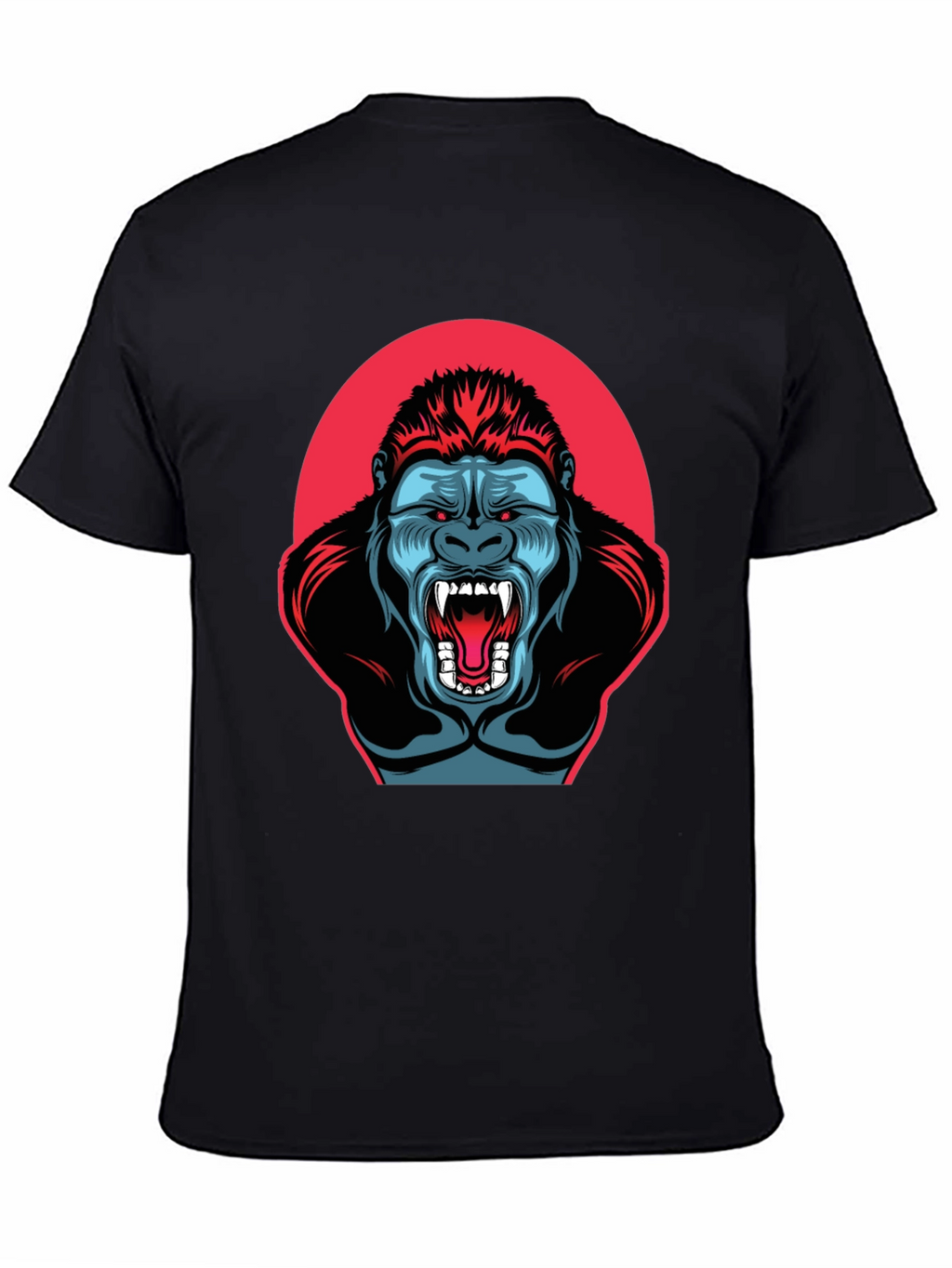 Gorilla Graphic T-Shirt - Mens Black Tee