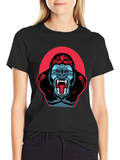 Gorilla Graphic T-Shirt - Mens Black Tee