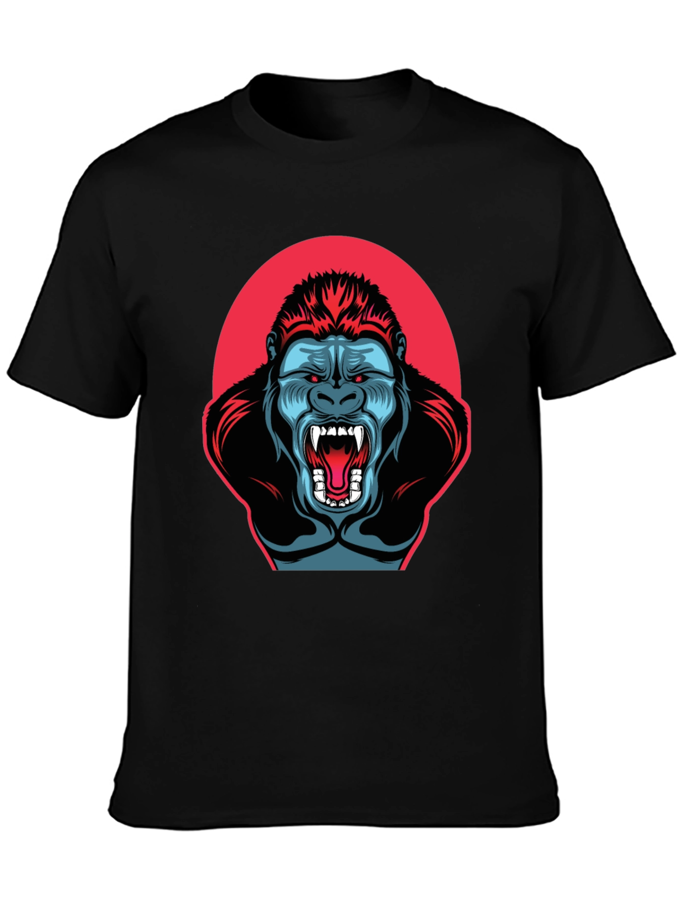 Gorilla Graphic T-Shirt - Mens Black Tee