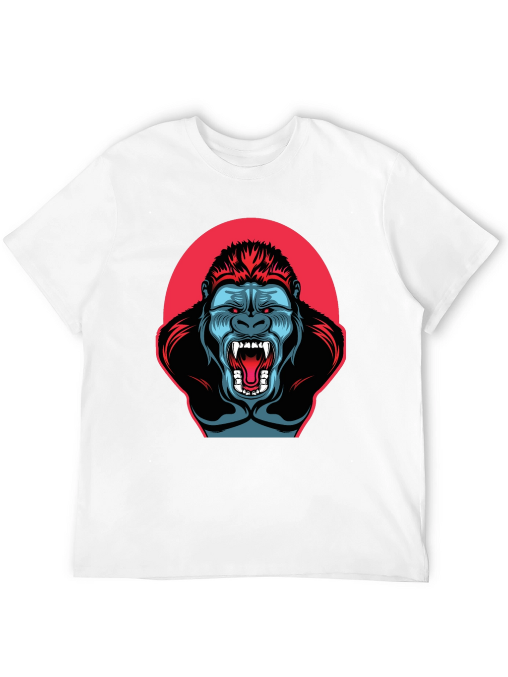 Gorilla Graphic T-Shirt - Mens Black Tee