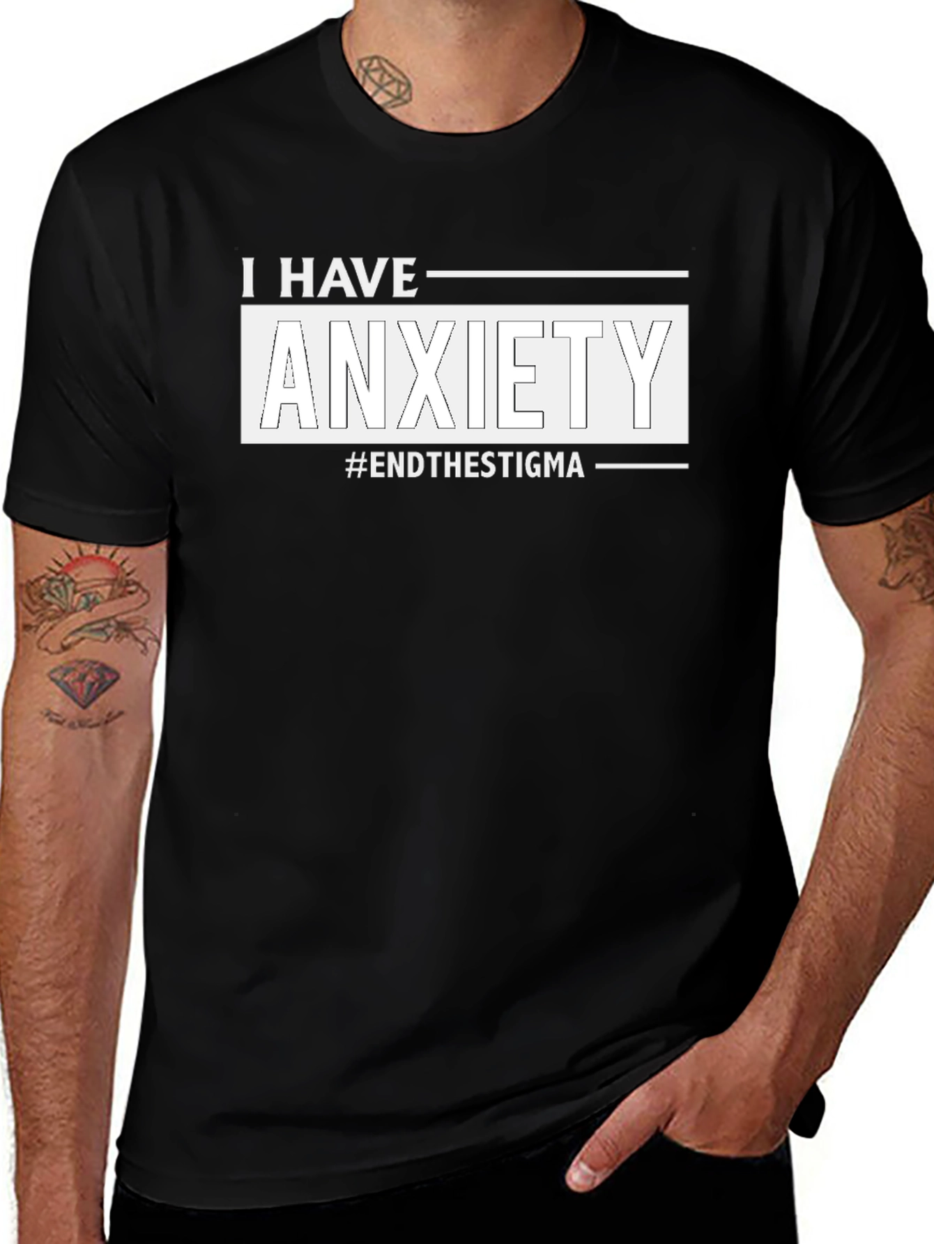 Anxiety Awareness T-Shirt - End The Stigma