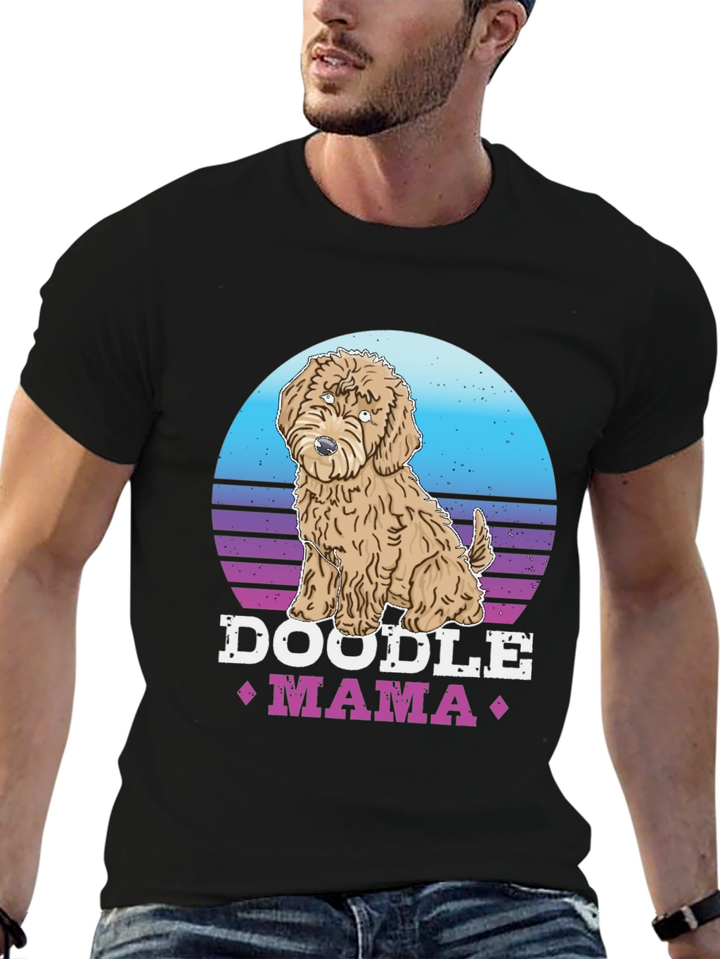 Doodle Mama Retro T-Shirt
