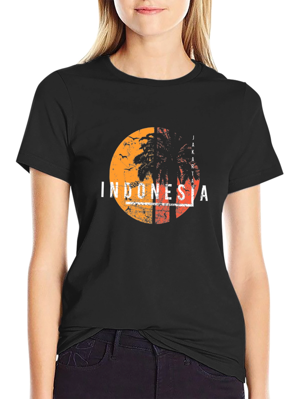 Indonesia Jakarta Graphic T-Shirt