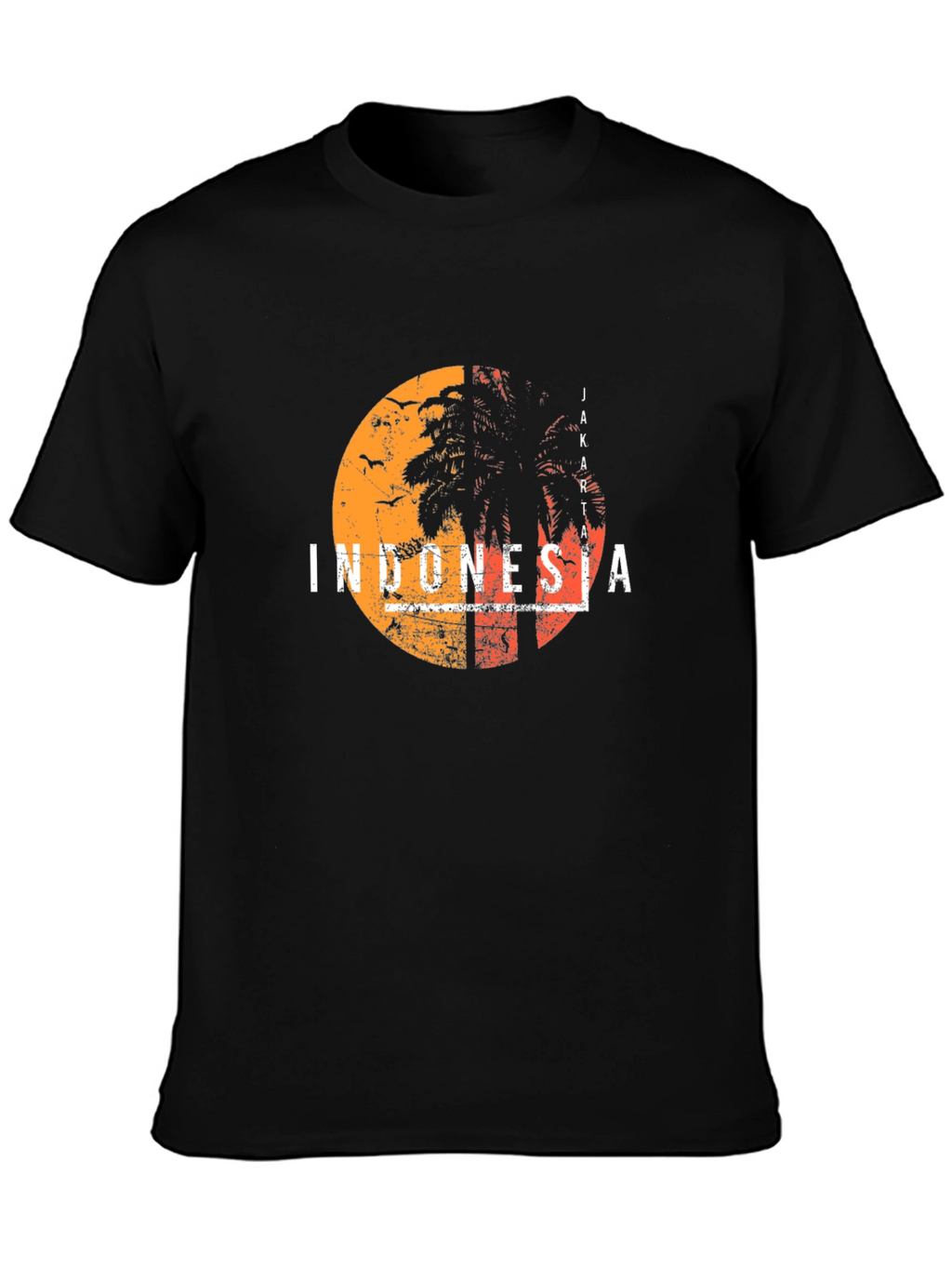 Indonesia Jakarta Graphic T-Shirt
