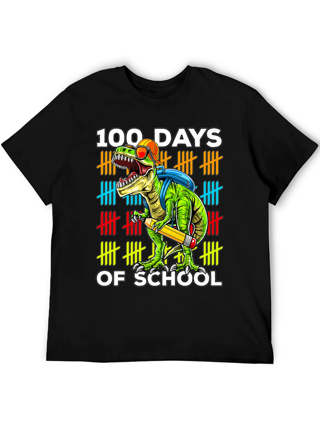 100 Days of School Dinosaur T-Shirt