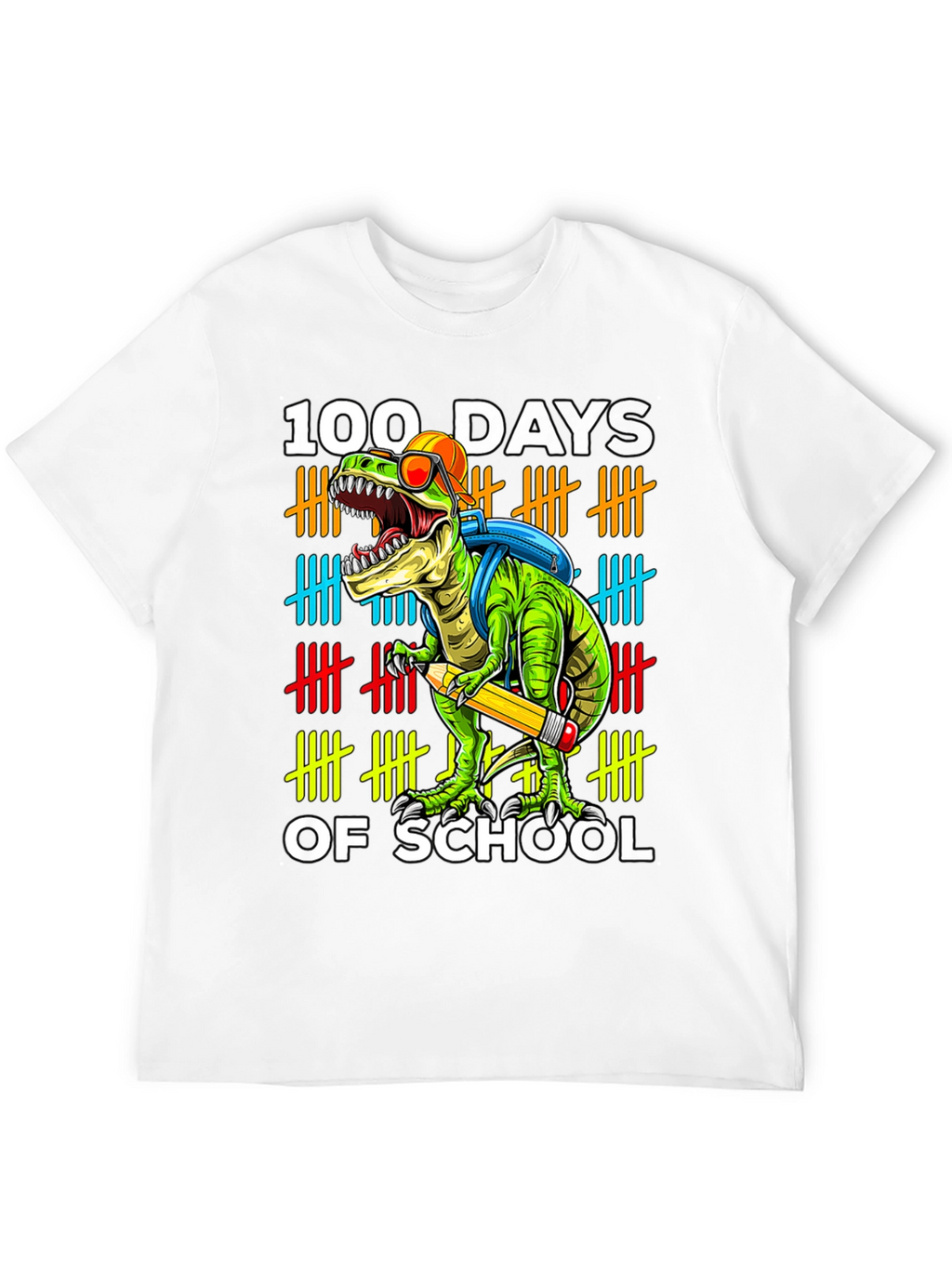 100 Days of School Dinosaur T-Shirt