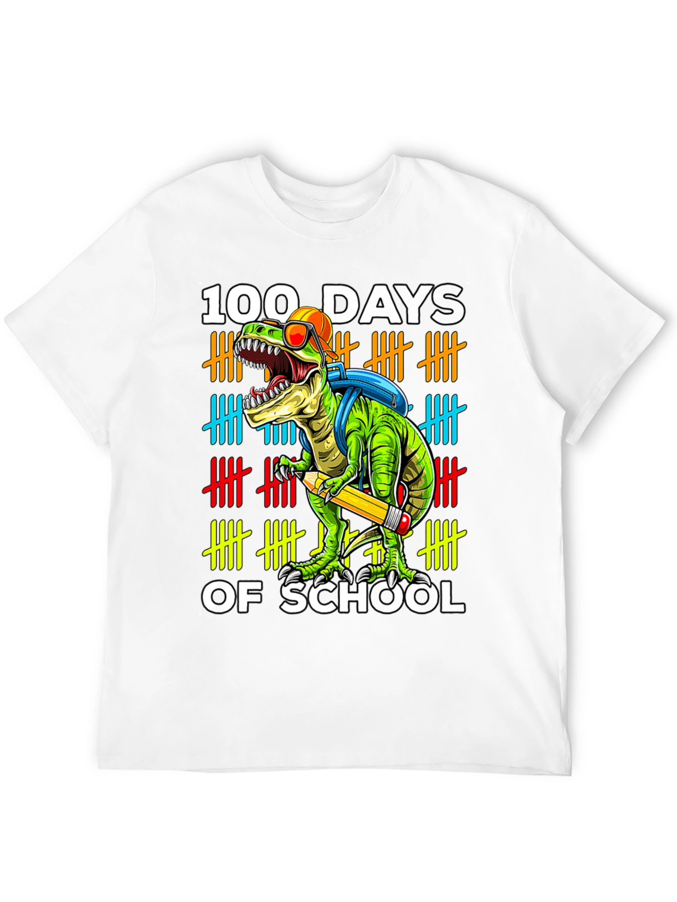100 Days of School Dinosaur T-Shirt