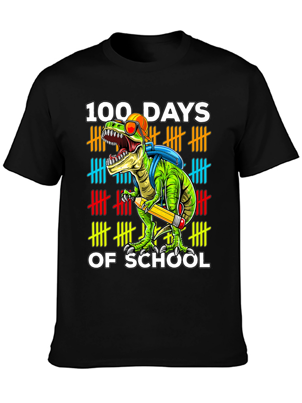 100 Days of School Dinosaur T-Shirt