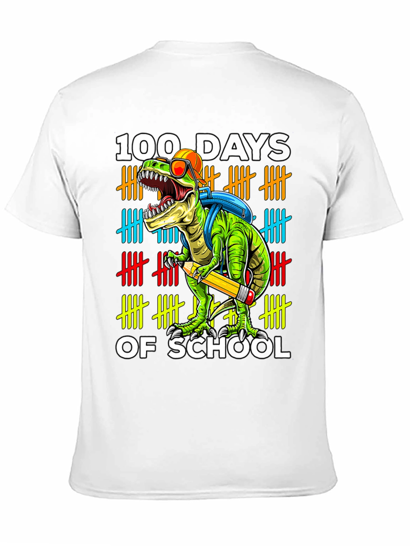 100 Days of School Dinosaur T-Shirt