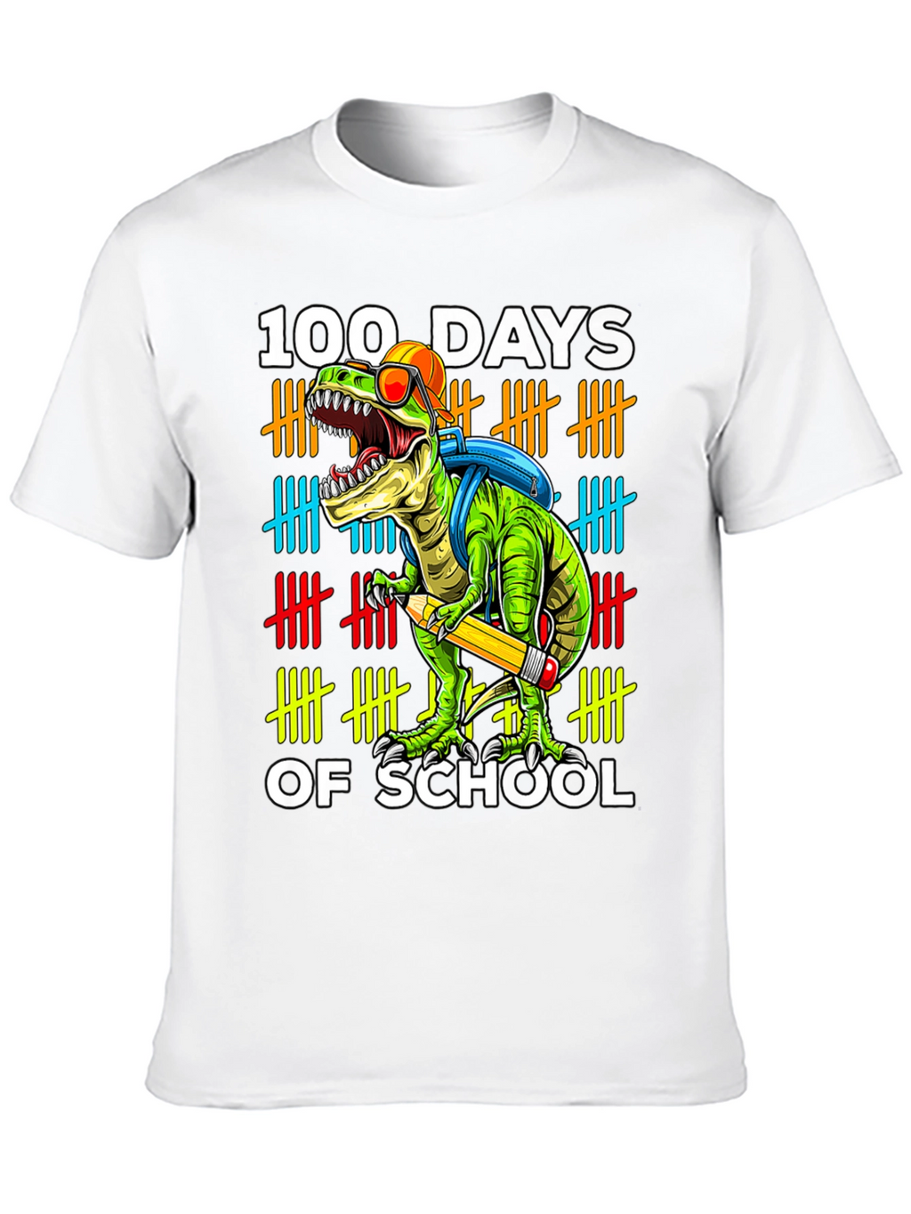 100 Days of School Dinosaur T-Shirt