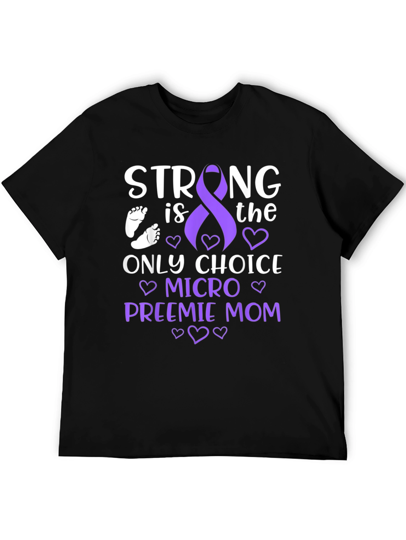Strong Preemie Mom T-Shirt