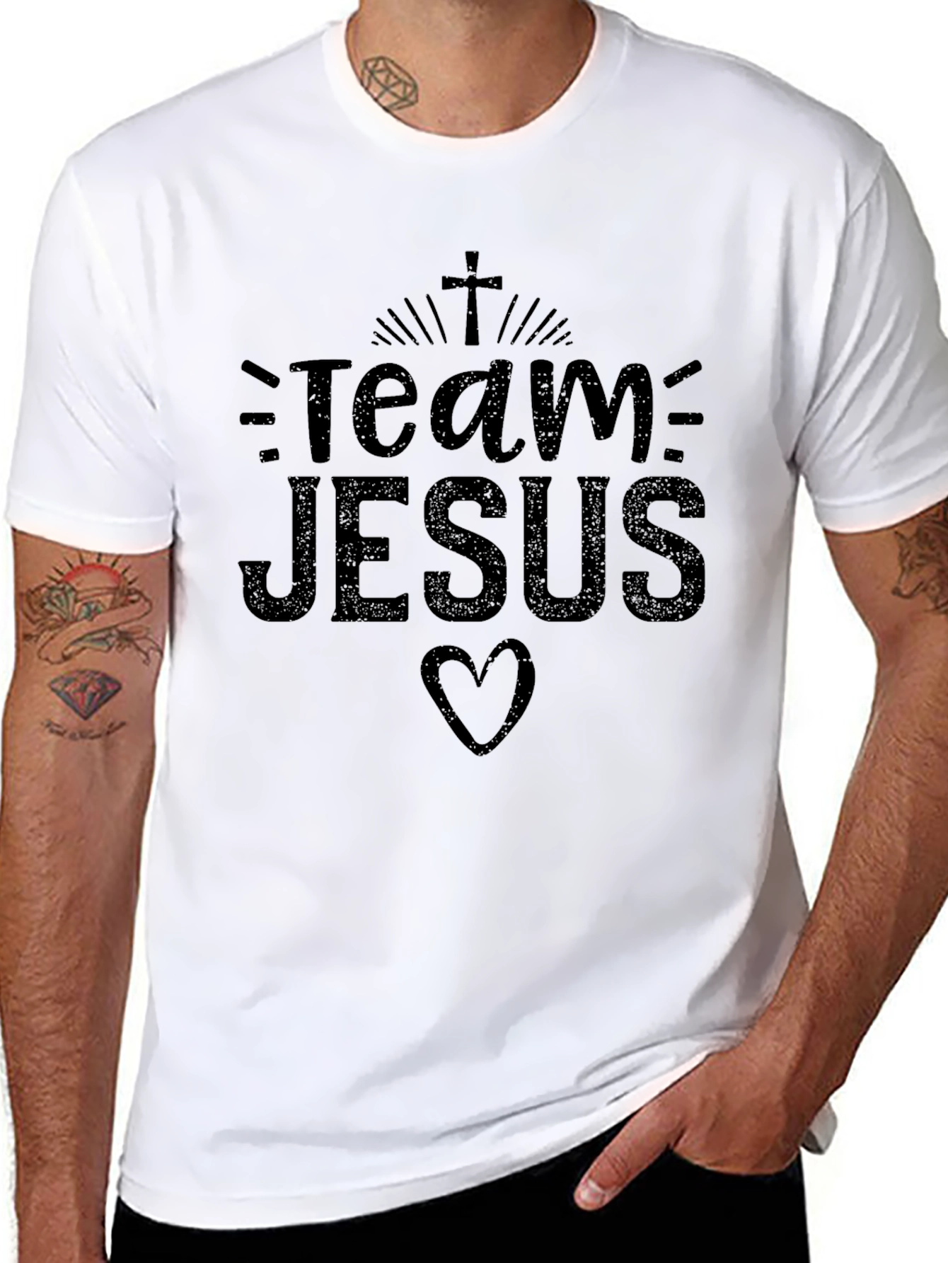Team Jesus Graphic Tee - Christian T-Shirt