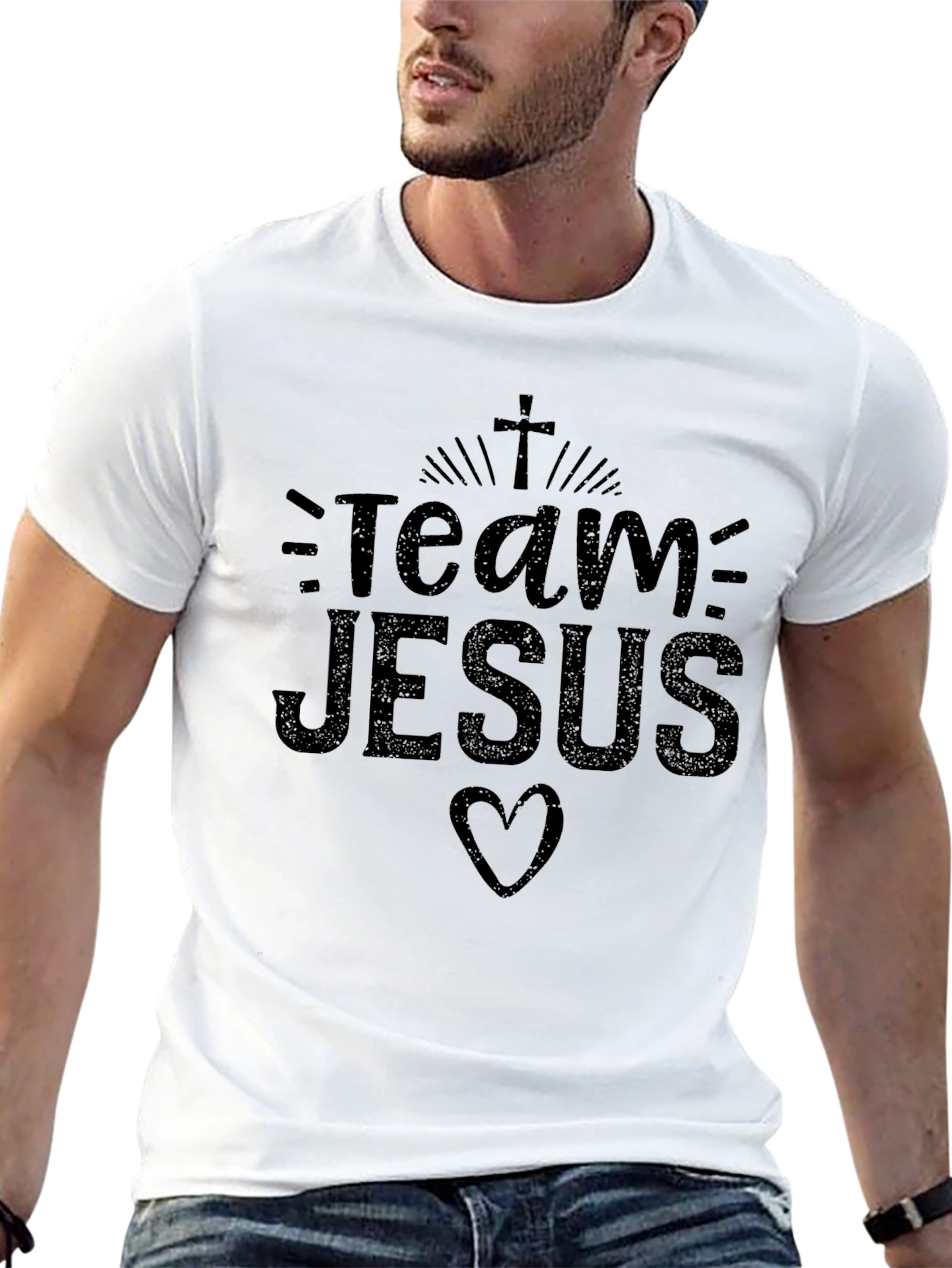 Team Jesus Graphic Tee - Christian T-Shirt