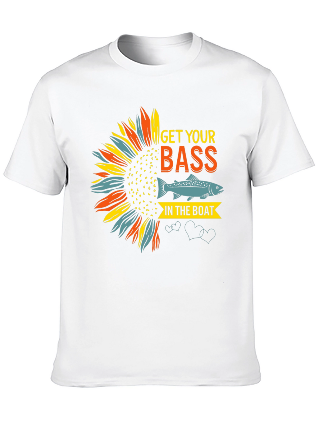 Get Your Bass In The Boat Graphic T-Shirt