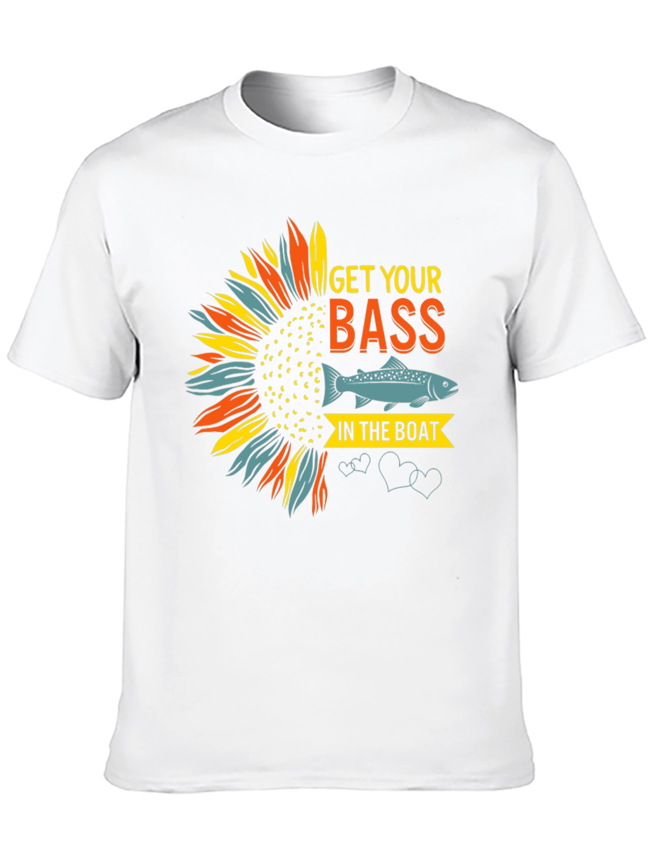 Get Your Bass In The Boat Graphic T-Shirt